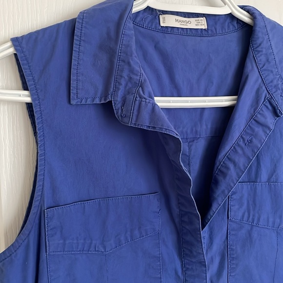 💕2 for $19 💕 | MANGO | Casual Sleeveless Dress with Pockets | XS - Picture 2 of 4